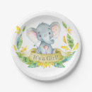 Search for elephant plates Elephant baby shower