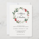 Search for christmas wedding invitations Traditional