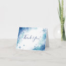 Search for snowflake thank you cards Winter