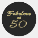 Search for 50 years stickers Gold