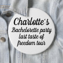 Search for last names badges Bachelorette party