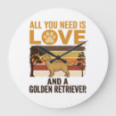 Search for all you need is love clocks Puppy