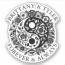 Search for elegant black and white stickers Floral