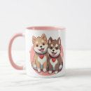 Search for akita dog mugs Valentine