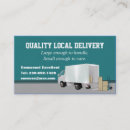 Search for moving company business cards Delivery