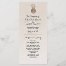 Search for rustic wedding programs Summer
