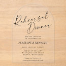 Search for unique rehearsal dinner invitations Elegant