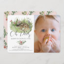 Search for baby deer birthday invitations Floral