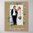 Search for kraft paper posters Bride and groom
