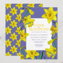 Search for daffodil wedding invitations Watercolor