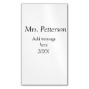 Search for appreciation business cards Back to school