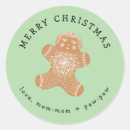 Search for gingerbread girl stickers Baking
