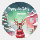 Search for christmas reindeer stickers Kids