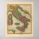 Search for italy map posters Pictorially