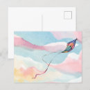 Search for kite flying postcards Sky