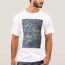 Search for wave pattern mens tshirts Blue
