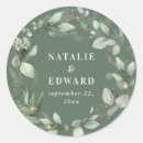 Search for wedding stickers Botanical