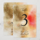 Search for orange table cards Pretty
