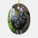Search for rooster christmas tree decorations Farm animal