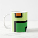 Search for yellow green white mugs Orange