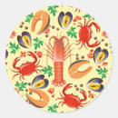 Search for seafood stickers Crab