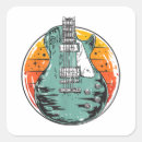 Search for vintage guitar stickers Band
