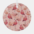 Search for pink flamingo christmas tree decorations Cartoon