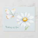 Search for pretty blue butterflies postcards Watercolor