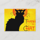 Search for cabaret invitations Le chat noir