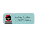 Search for penguin return address labels Cute
