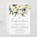Search for catholic confirmation invitations Floral