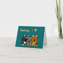 Search for sing thank you cards Animals