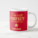 Search for perfection mugs Funny