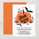 Search for happy halloween invitations Pumpkin