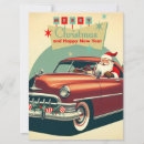 Search for retro santa christmas cards Rustic