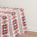 Search for ugly tablecloths Red