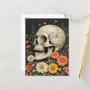 Search for human skull postcards Flowers