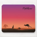 Search for kangaroos mousepads Sunset