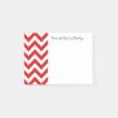 Search for zigzag post it notes Red