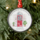 Search for red door christmas tree decorations Festive