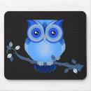 Search for blue owl mousepads Owls