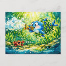 Search for shark cartoon postcards Ocean