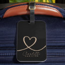 Search for love heart luggage tags Trendy