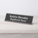 Search for hospital name plates Registered nurse