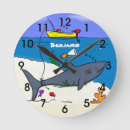 Search for funny fishing clocks Ocean