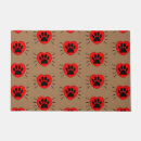 Search for dog paw print doormats Dogs