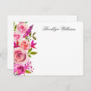 Search for watercolor flower note cards Botanical