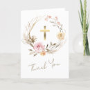 Search for religious thank you cards Floral
