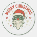 Search for santa face stickers Reindeer