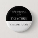 Search for they them their pronouns badges Gender